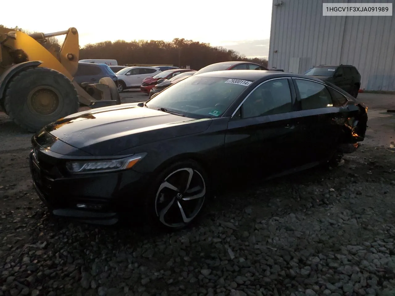 2018 Honda Accord Sport VIN: 1HGCV1F3XJA091989 Lot: 79300114