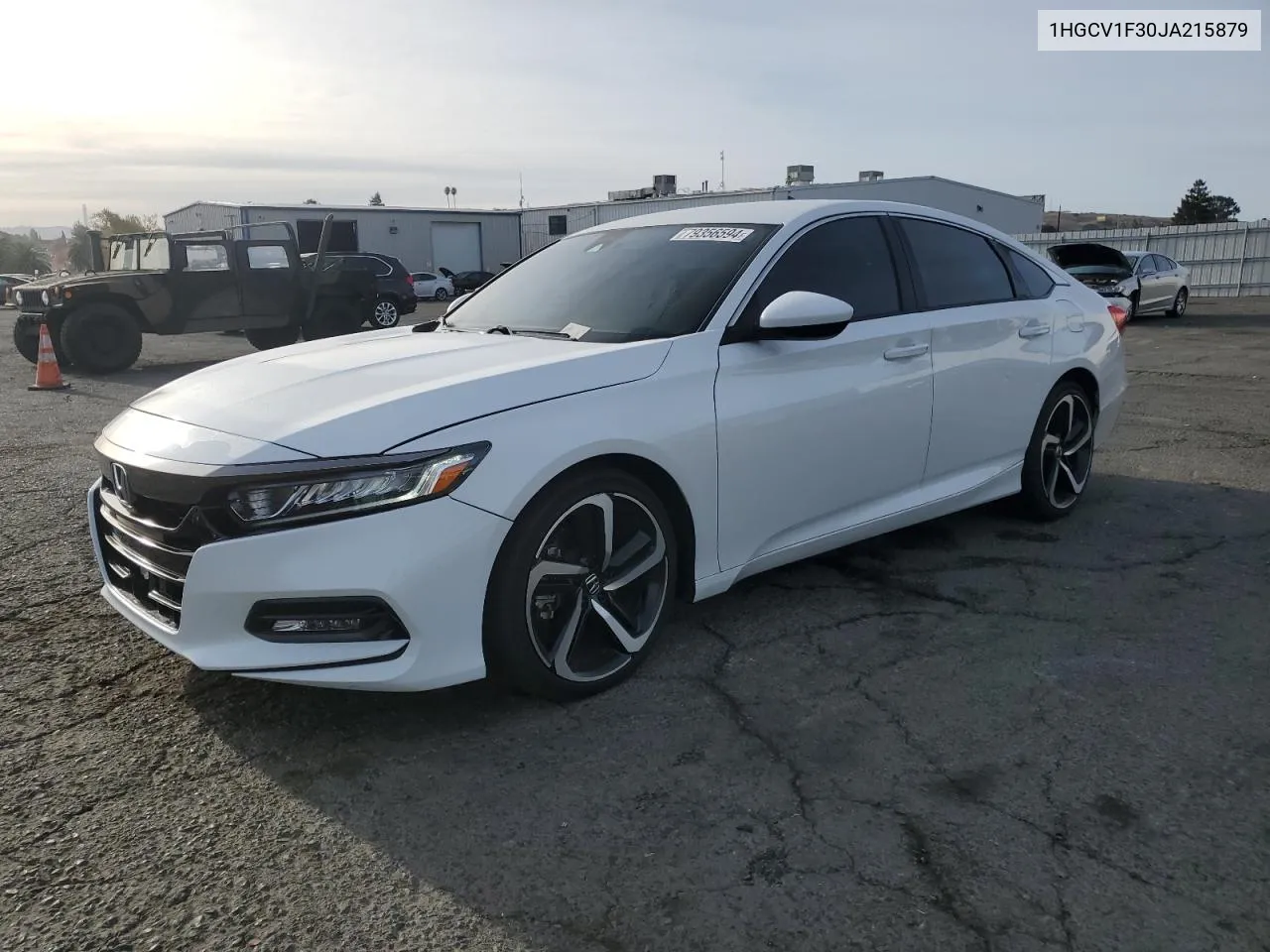 2018 Honda Accord Sport VIN: 1HGCV1F30JA215879 Lot: 79356594