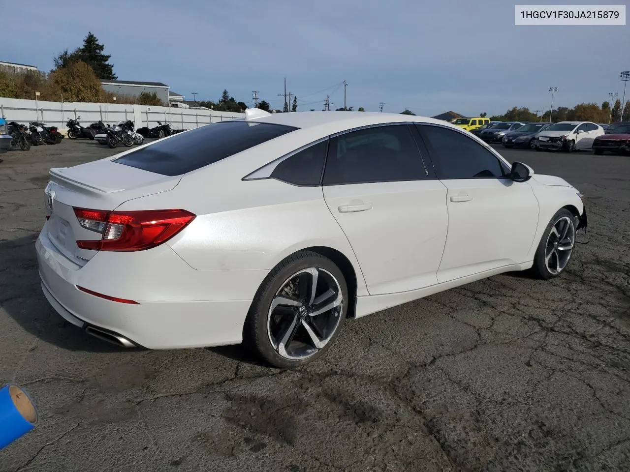 2018 Honda Accord Sport VIN: 1HGCV1F30JA215879 Lot: 79356594