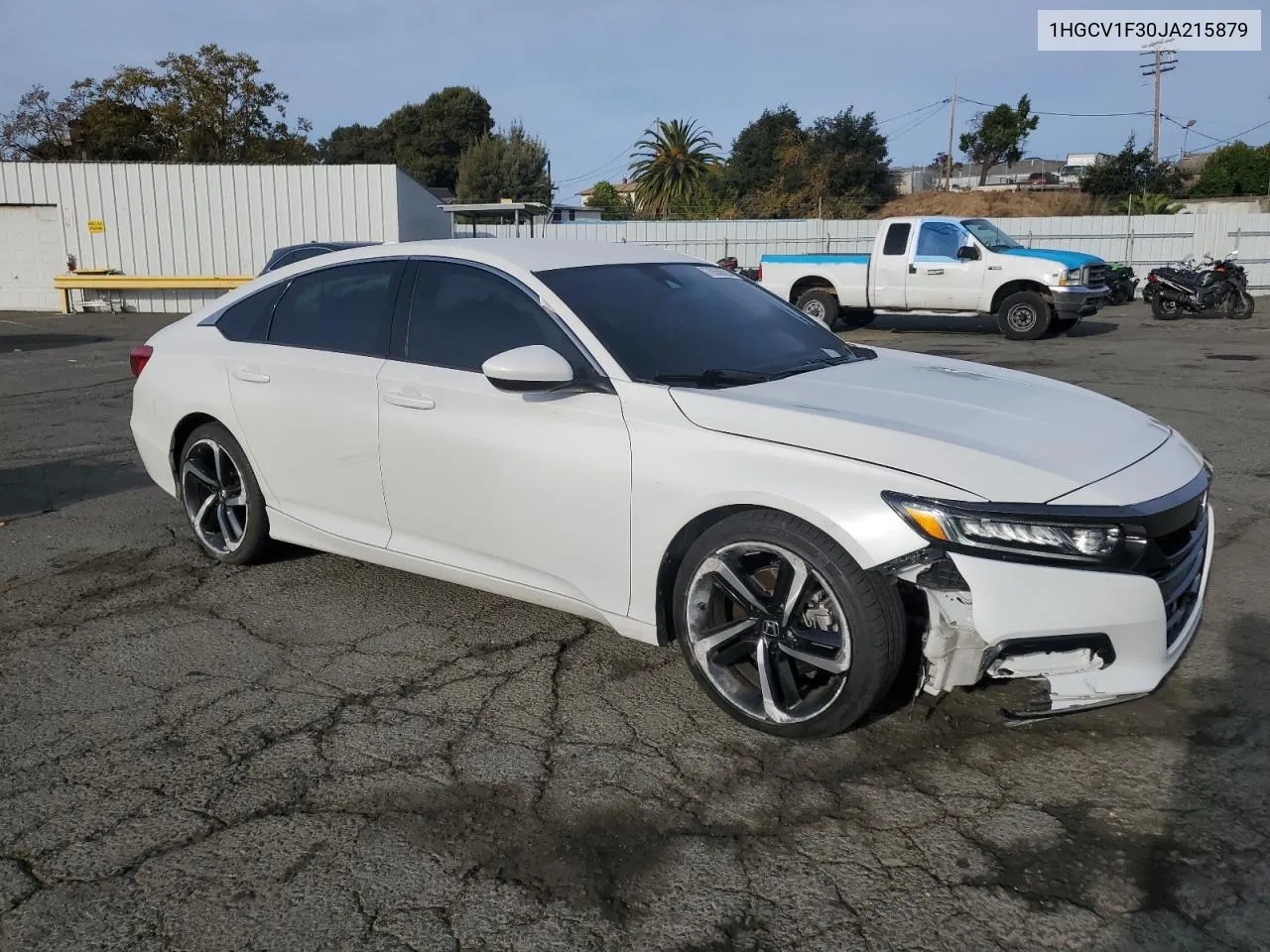 2018 Honda Accord Sport VIN: 1HGCV1F30JA215879 Lot: 79356594