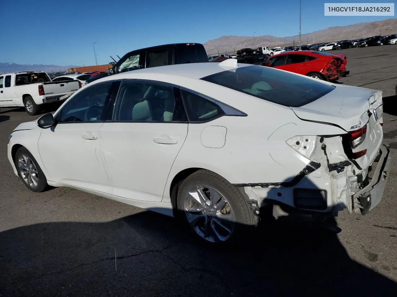 2018 Honda Accord Lx VIN: 1HGCV1F18JA216292 Lot: 79561304