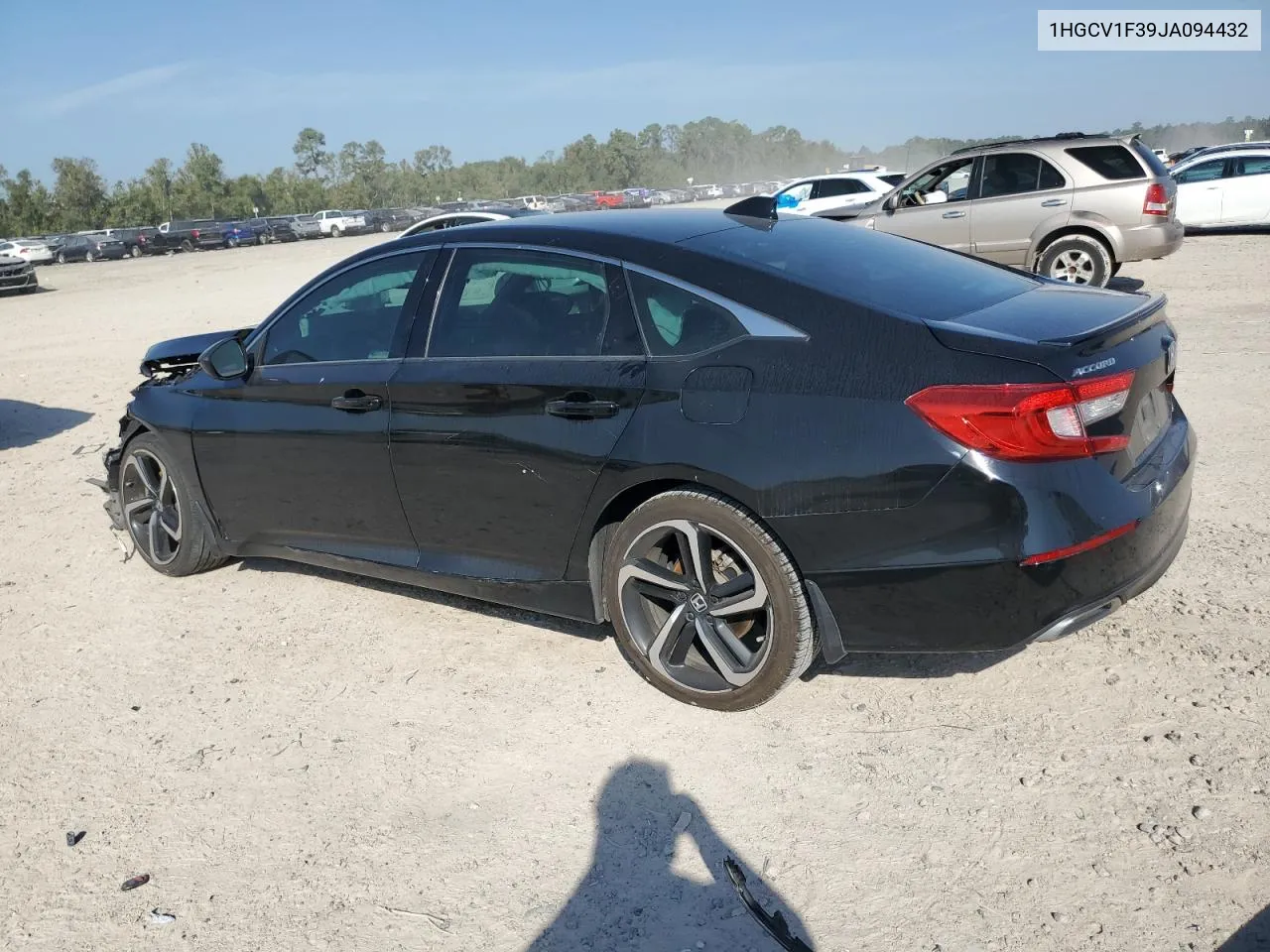 2018 Honda Accord Sport VIN: 1HGCV1F39JA094432 Lot: 79625134