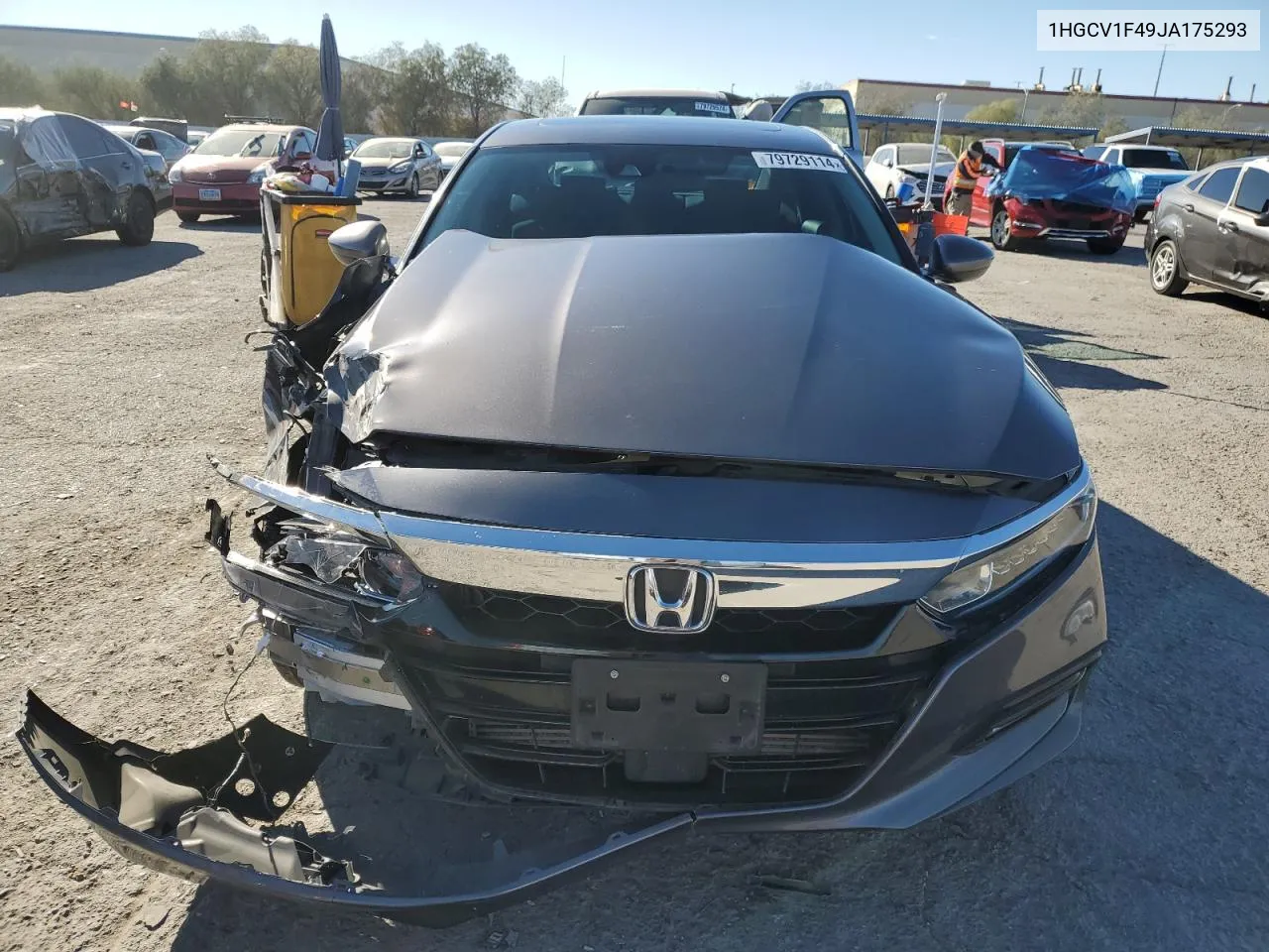 2018 Honda Accord Ex VIN: 1HGCV1F49JA175293 Lot: 79729114