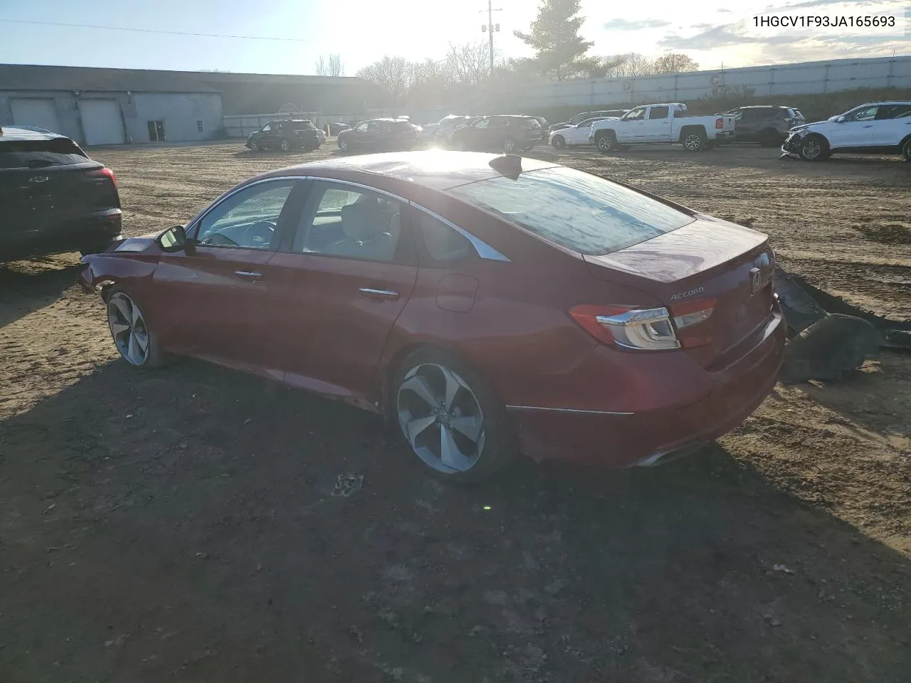 2018 Honda Accord Touring VIN: 1HGCV1F93JA165693 Lot: 79736544