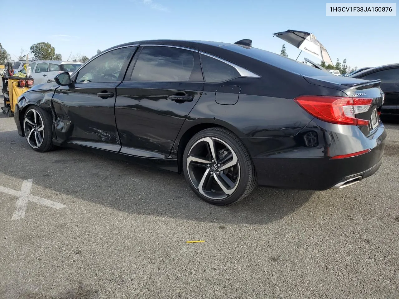 2018 Honda Accord Sport VIN: 1HGCV1F38JA150876 Lot: 79781384