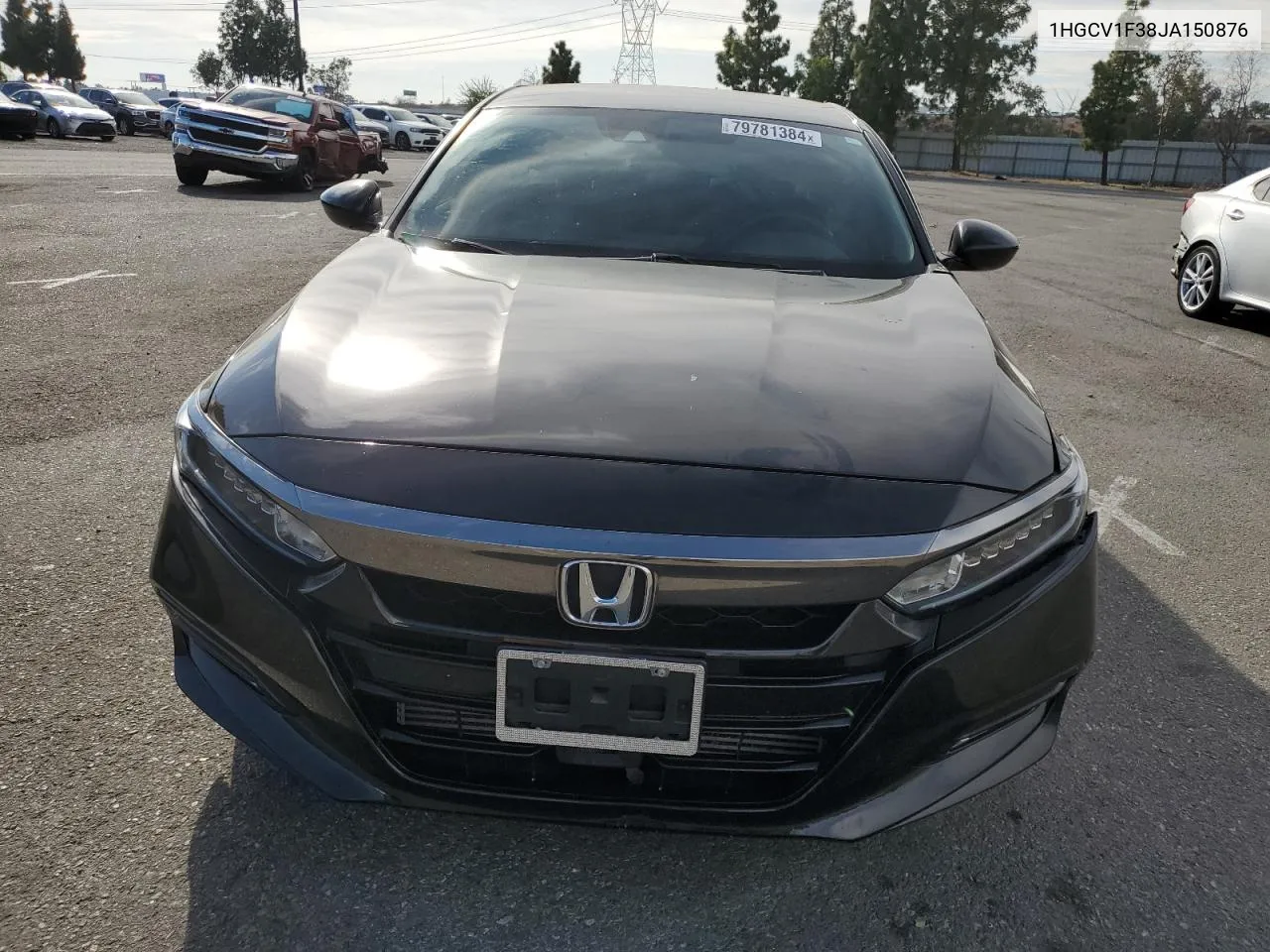 2018 Honda Accord Sport VIN: 1HGCV1F38JA150876 Lot: 79781384