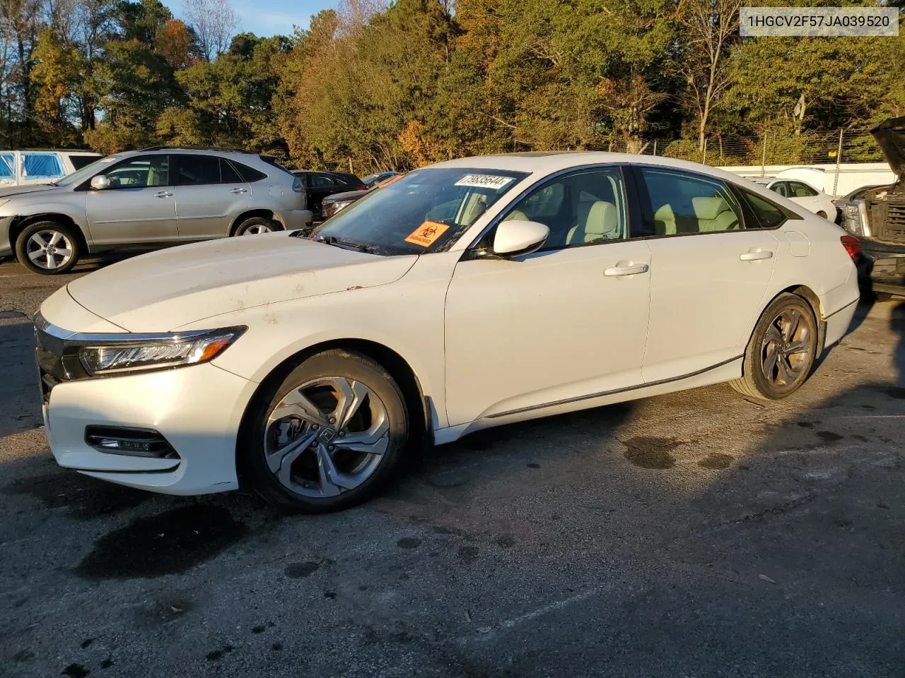 1HGCV2F57JA039520 2018 Honda Accord Exl