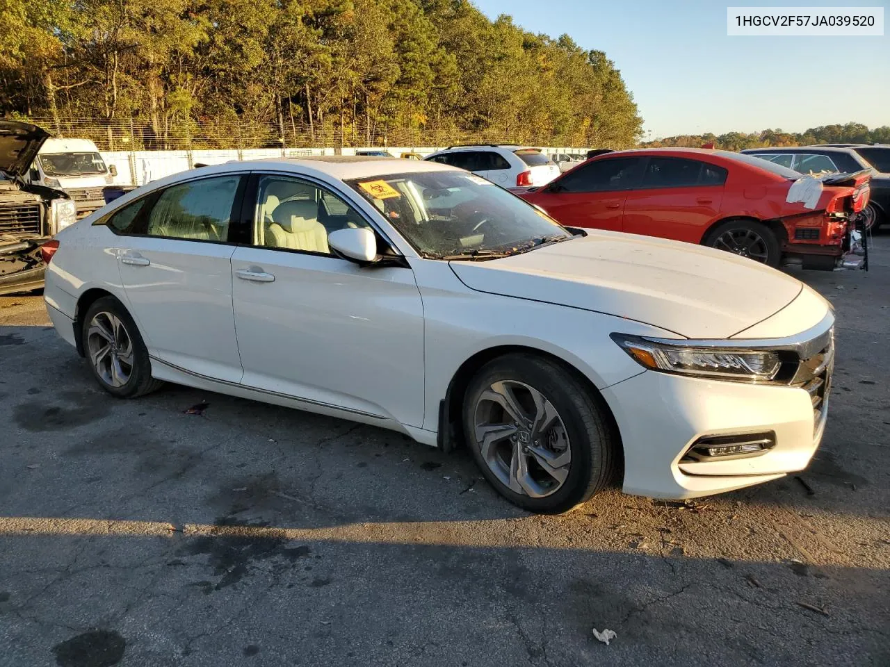 1HGCV2F57JA039520 2018 Honda Accord Exl