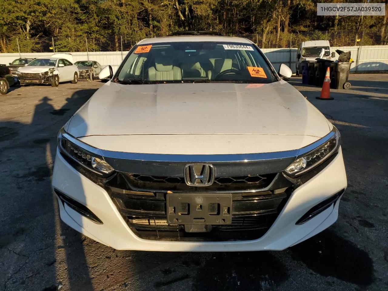 1HGCV2F57JA039520 2018 Honda Accord Exl