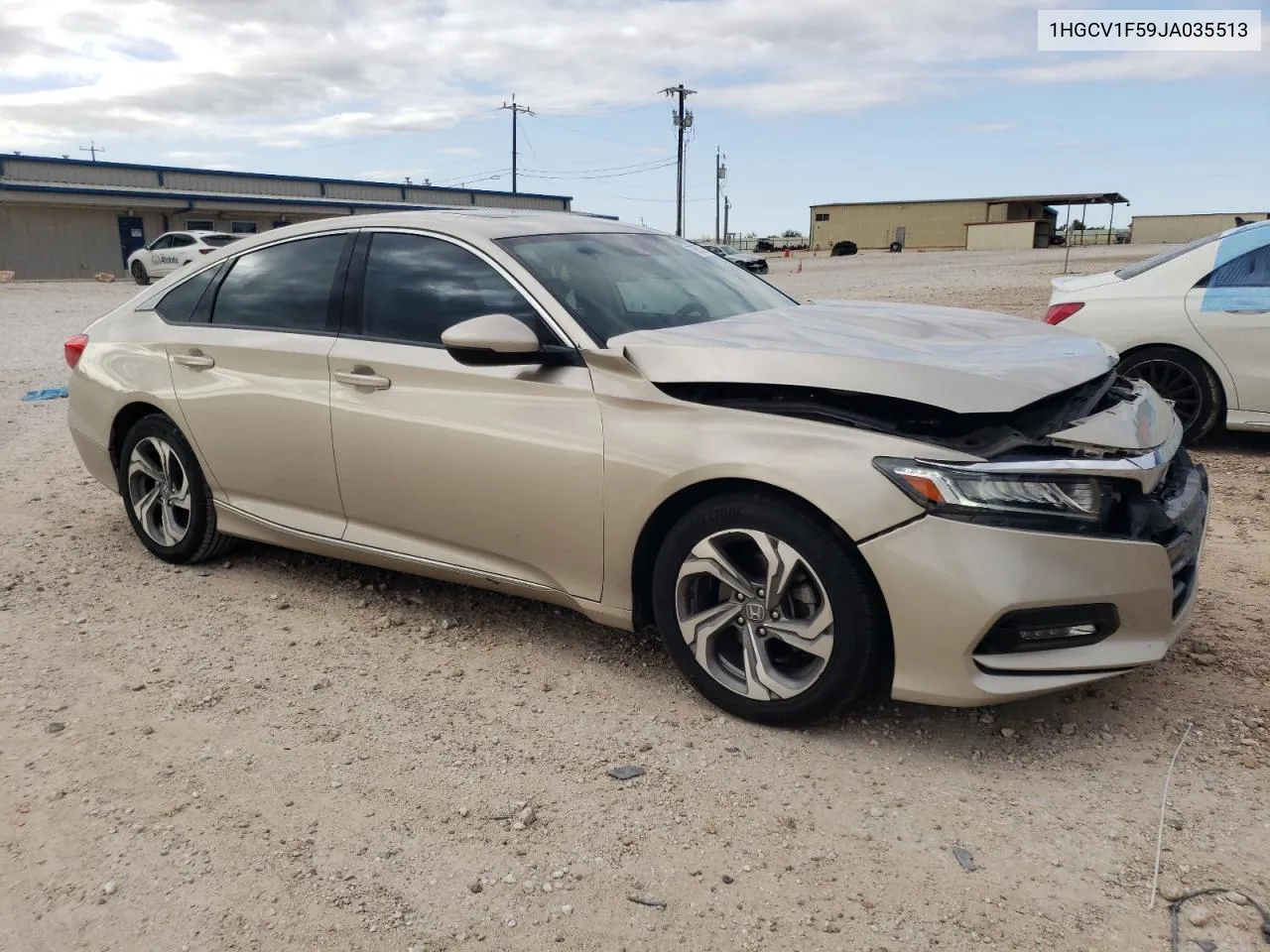 2018 Honda Accord Exl VIN: 1HGCV1F59JA035513 Lot: 79857854