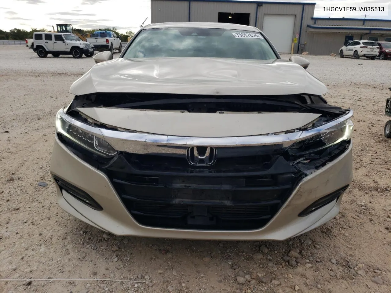 2018 Honda Accord Exl VIN: 1HGCV1F59JA035513 Lot: 79857854