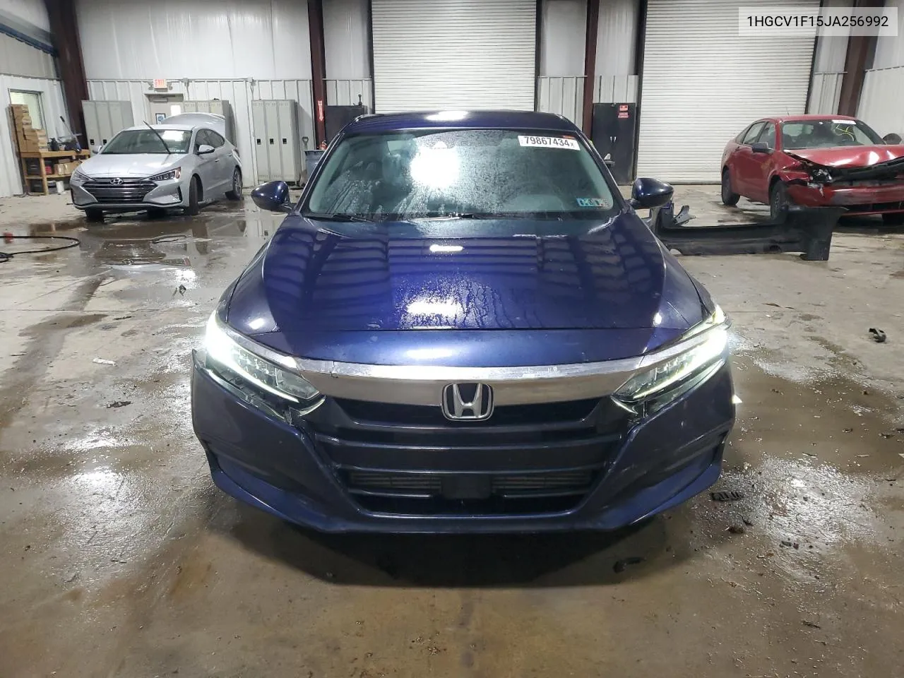 2018 Honda Accord Lx VIN: 1HGCV1F15JA256992 Lot: 79867434