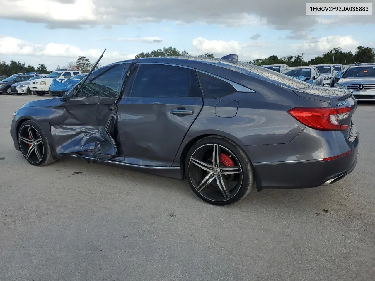 2018 Honda Accord Touring VIN: 1HGCV2F92JA036883 Lot: 80372614