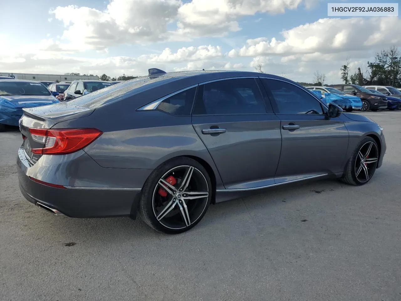 2018 Honda Accord Touring VIN: 1HGCV2F92JA036883 Lot: 80372614