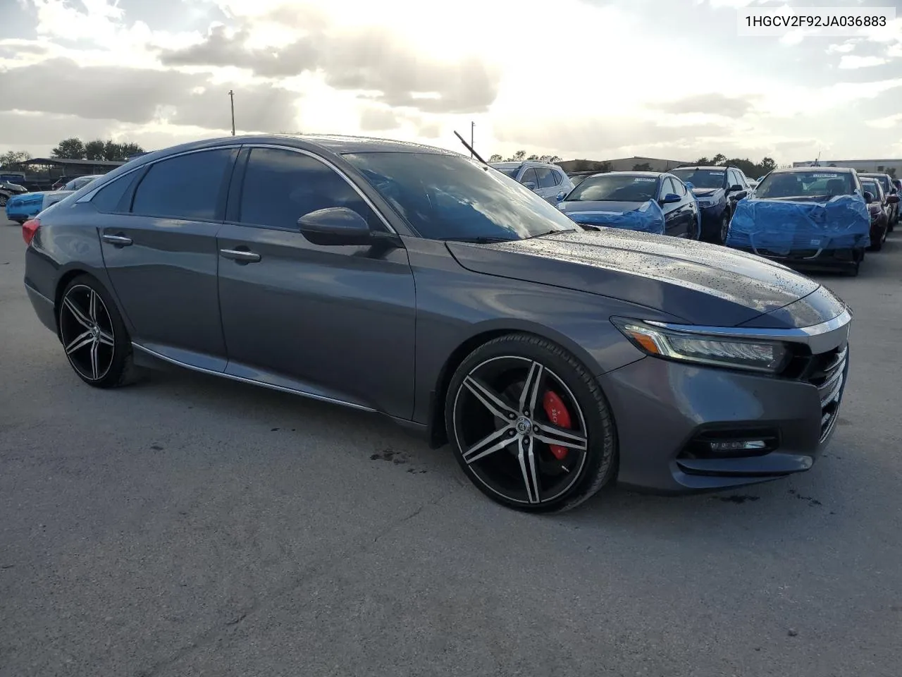 2018 Honda Accord Touring VIN: 1HGCV2F92JA036883 Lot: 80372614