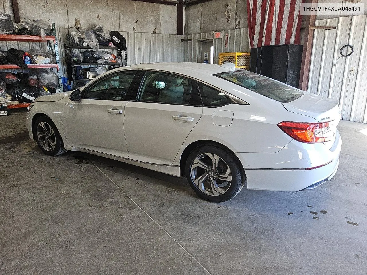 2018 Honda Accord Ex VIN: 1HGCV1F4XJA045491 Lot: 80386724