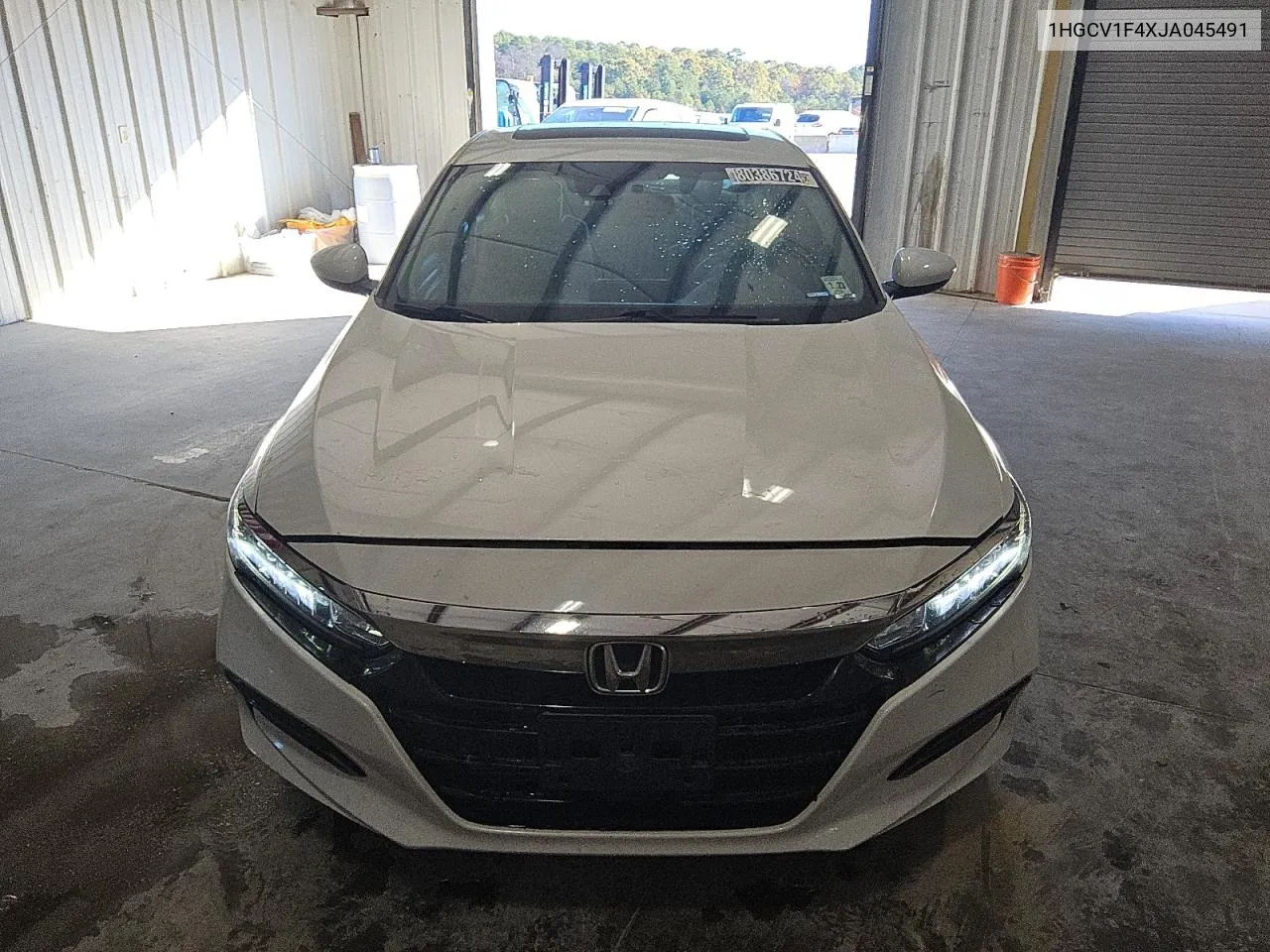 2018 Honda Accord Ex VIN: 1HGCV1F4XJA045491 Lot: 80386724