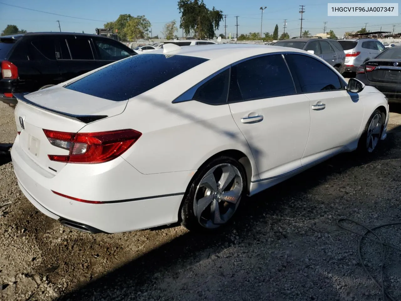 2018 Honda Accord Touring VIN: 1HGCV1F96JA007347 Lot: 80781644