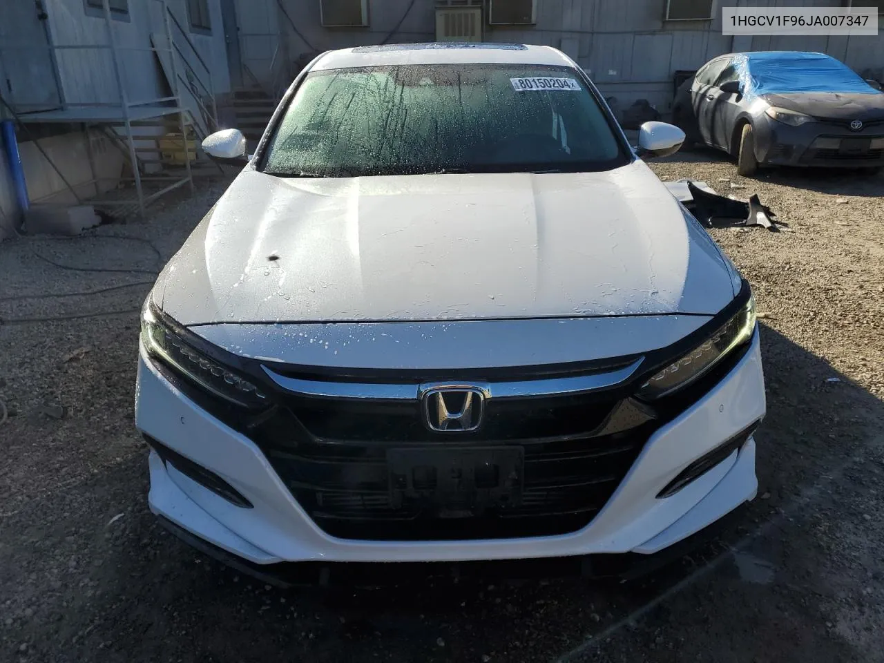 2018 Honda Accord Touring VIN: 1HGCV1F96JA007347 Lot: 80781644