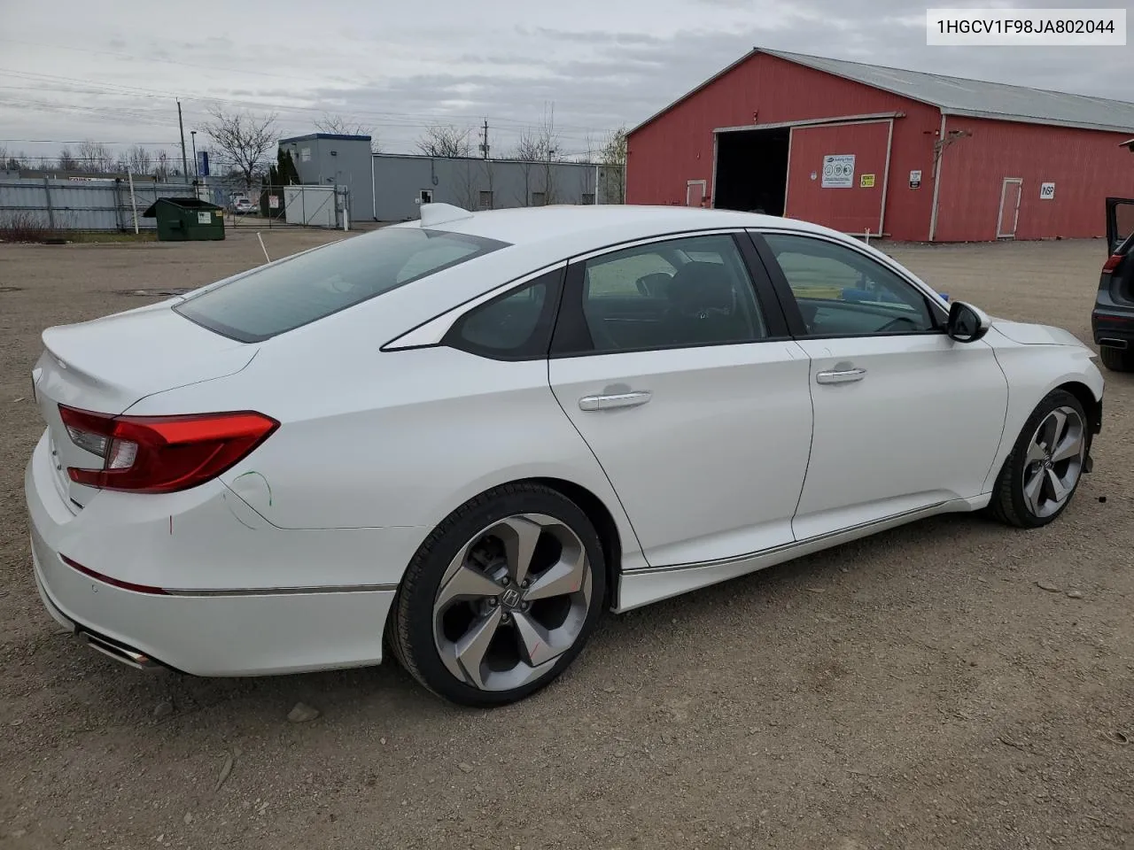 2018 Honda Accord Touring VIN: 1HGCV1F98JA802044 Lot: 80872564