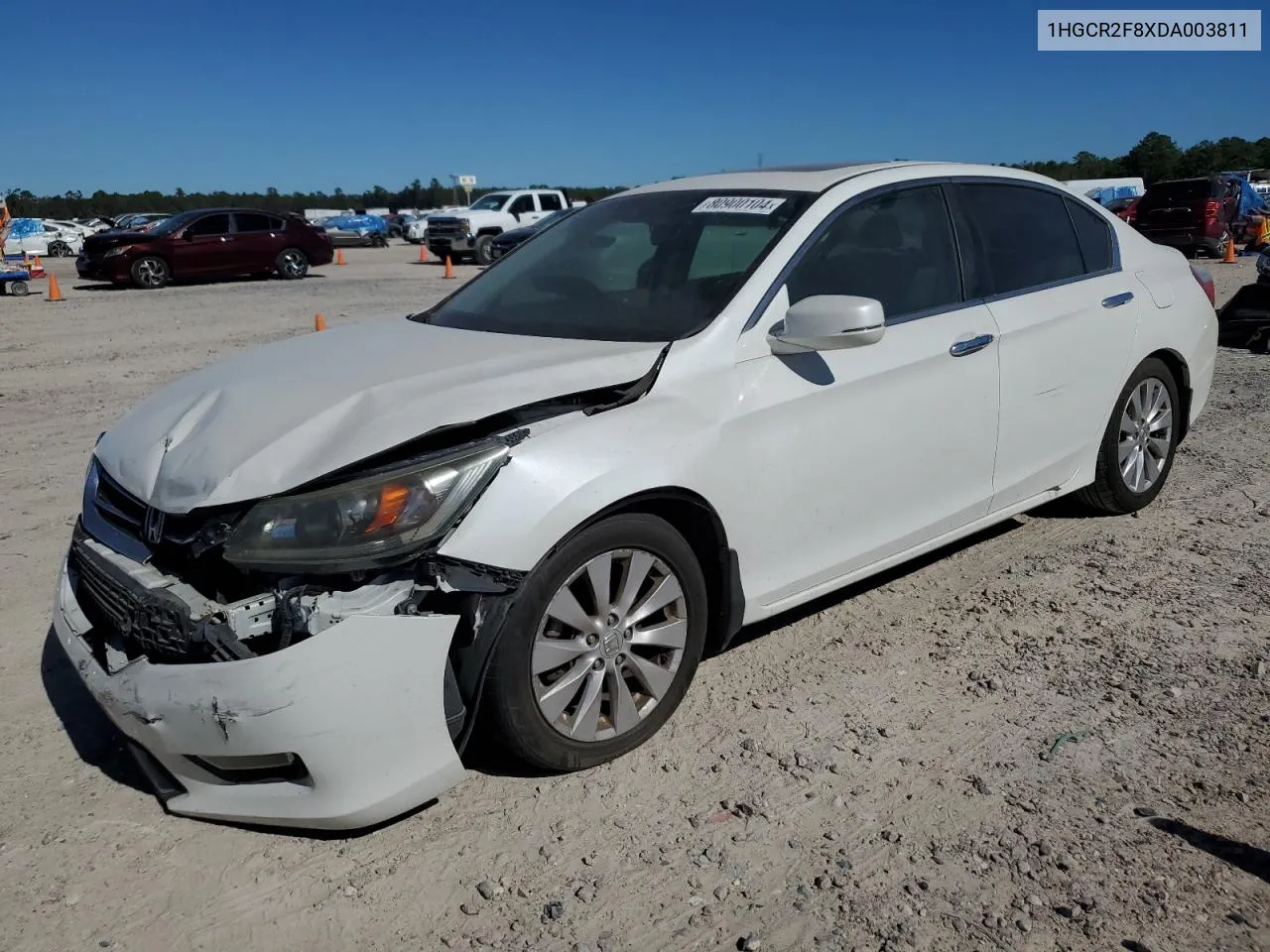 2018 Honda Accord Exl VIN: 1HGCR2F8XDA003811 Lot: 80900104