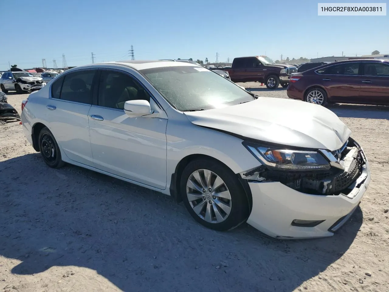 2018 Honda Accord Exl VIN: 1HGCR2F8XDA003811 Lot: 80900104