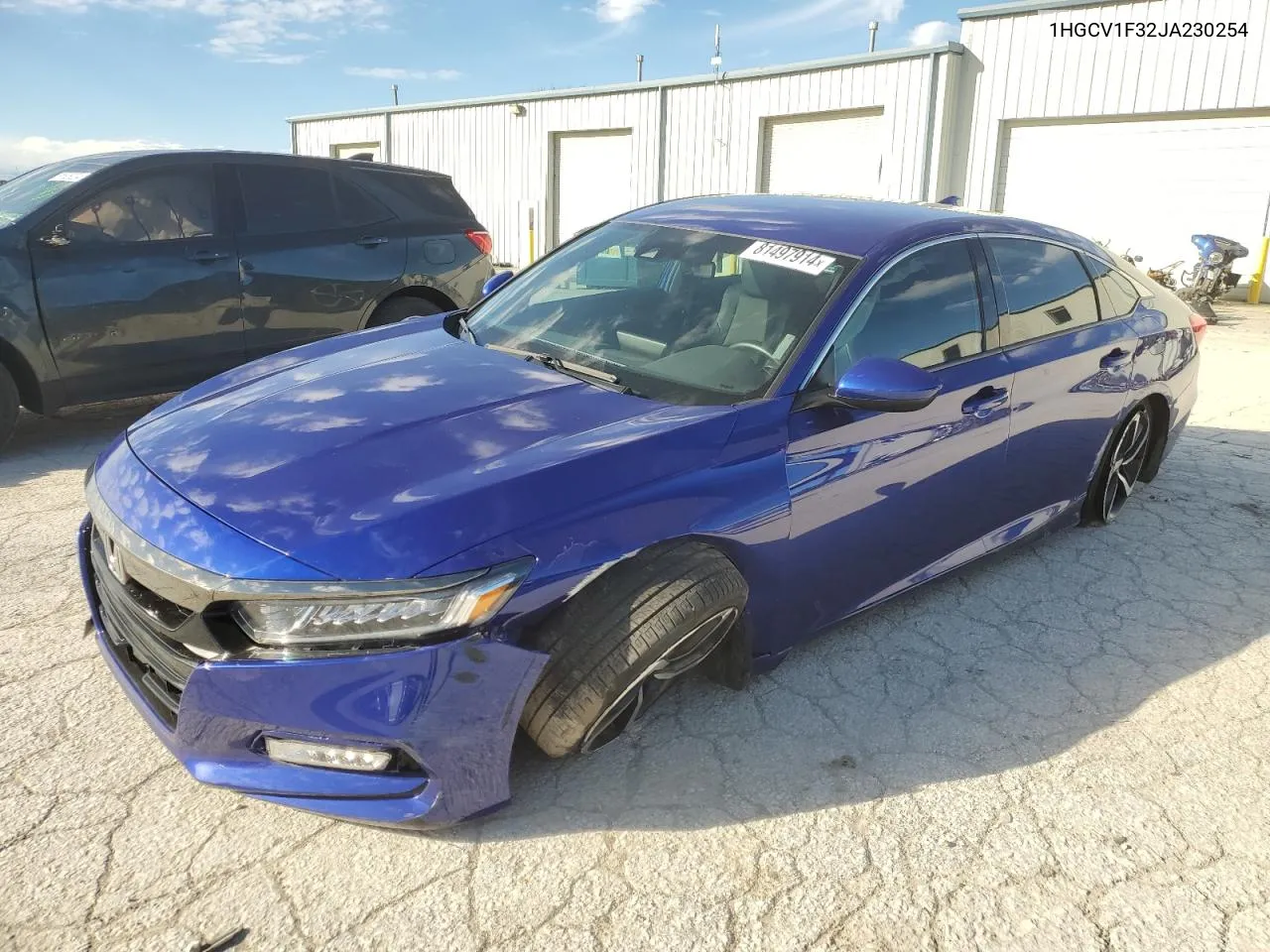 2018 Honda Accord Sport VIN: 1HGCV1F32JA230254 Lot: 81497914