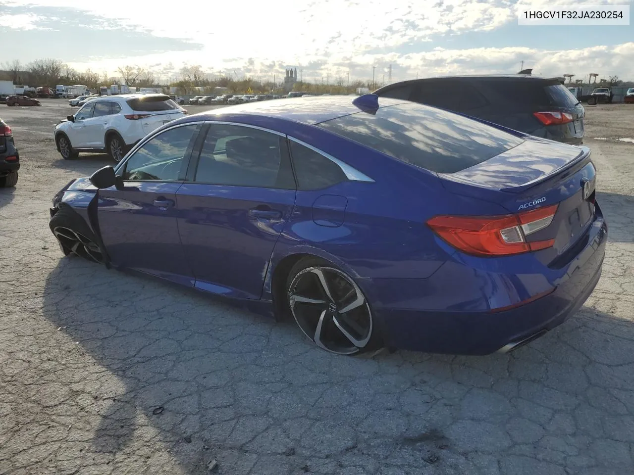 2018 Honda Accord Sport VIN: 1HGCV1F32JA230254 Lot: 81497914