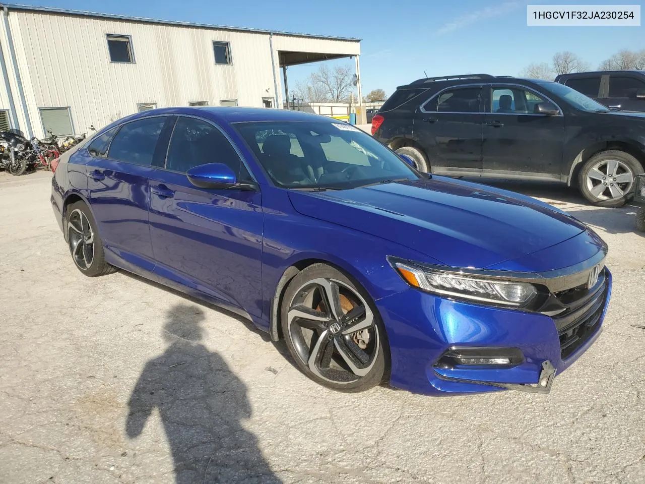 2018 Honda Accord Sport VIN: 1HGCV1F32JA230254 Lot: 81497914