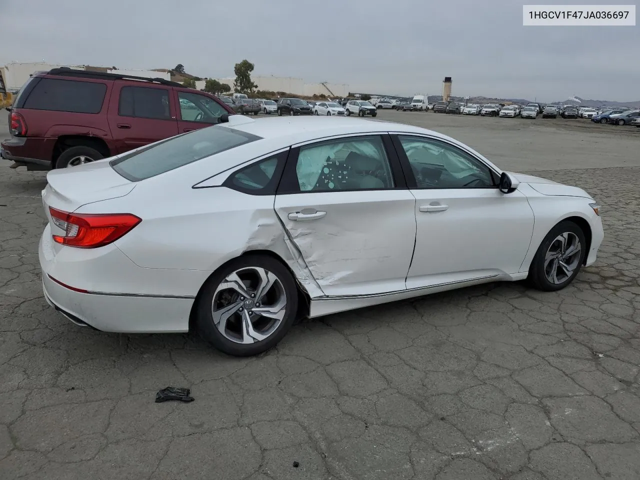 2018 Honda Accord Ex VIN: 1HGCV1F47JA036697 Lot: 81585064