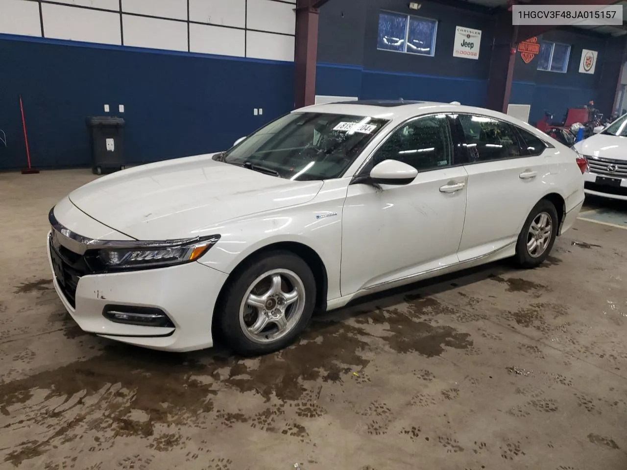 2018 Honda Accord Hybrid Ex VIN: 1HGCV3F48JA015157 Lot: 81981204