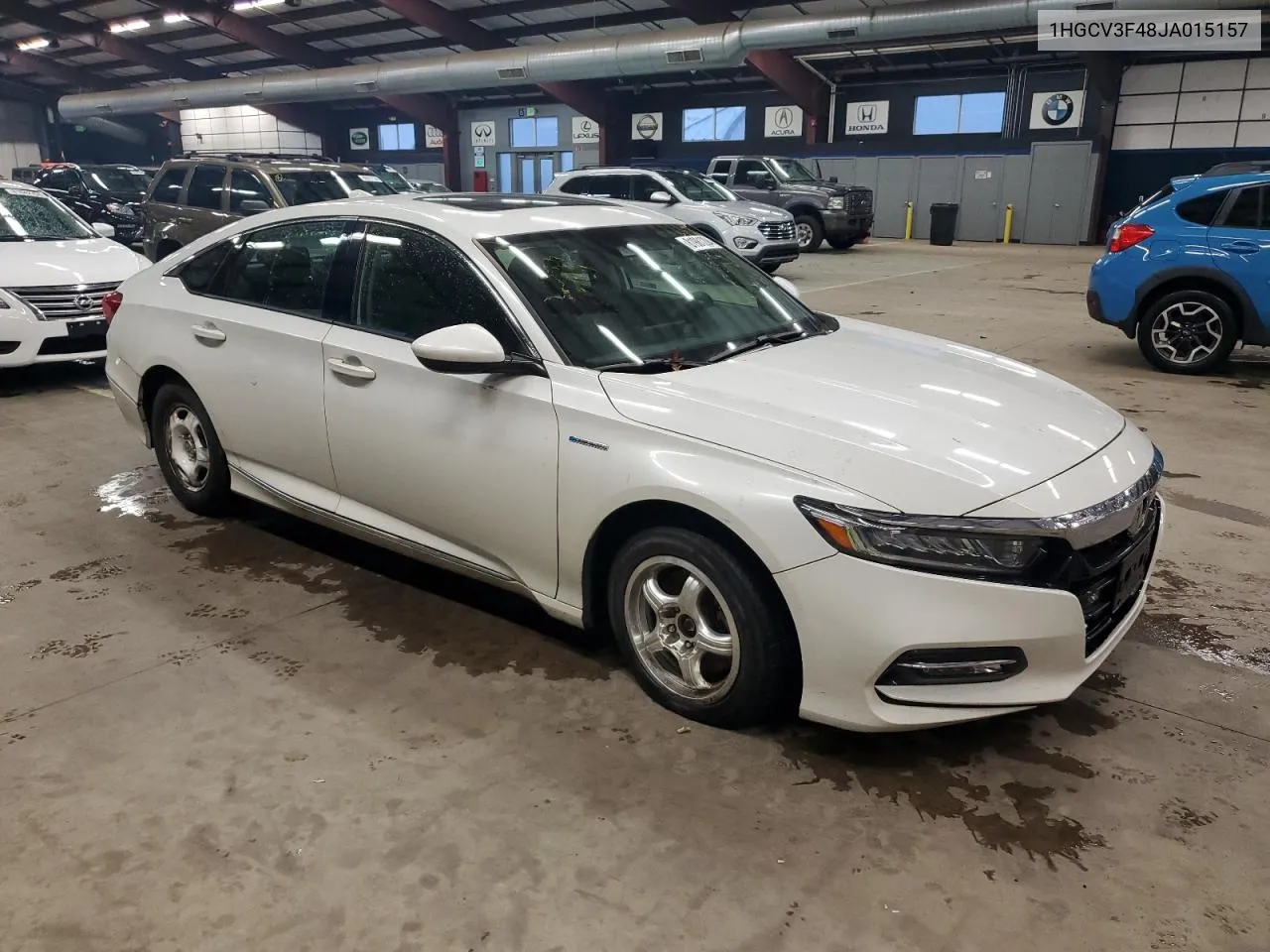 2018 Honda Accord Hybrid Ex VIN: 1HGCV3F48JA015157 Lot: 81981204