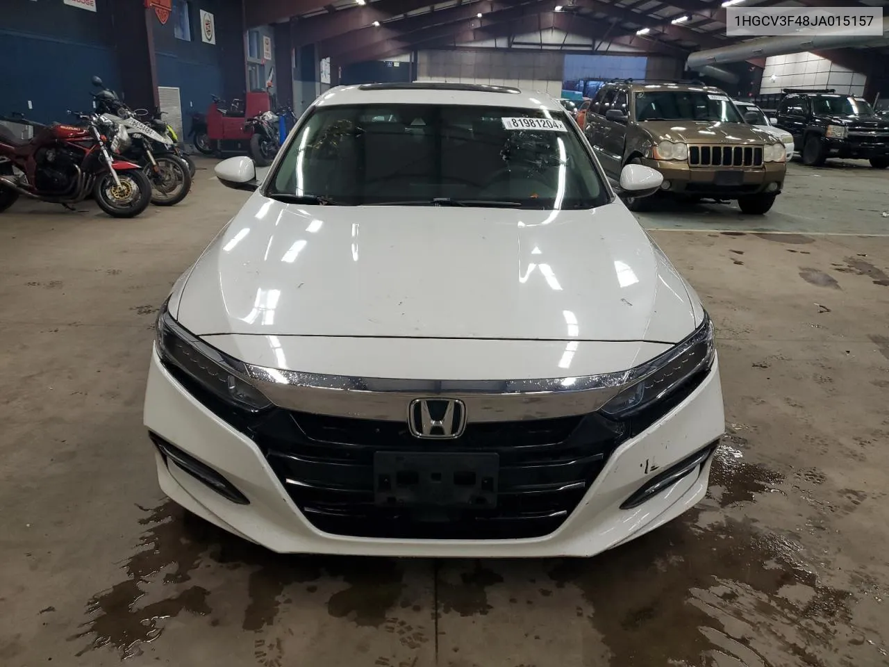 2018 Honda Accord Hybrid Ex VIN: 1HGCV3F48JA015157 Lot: 81981204