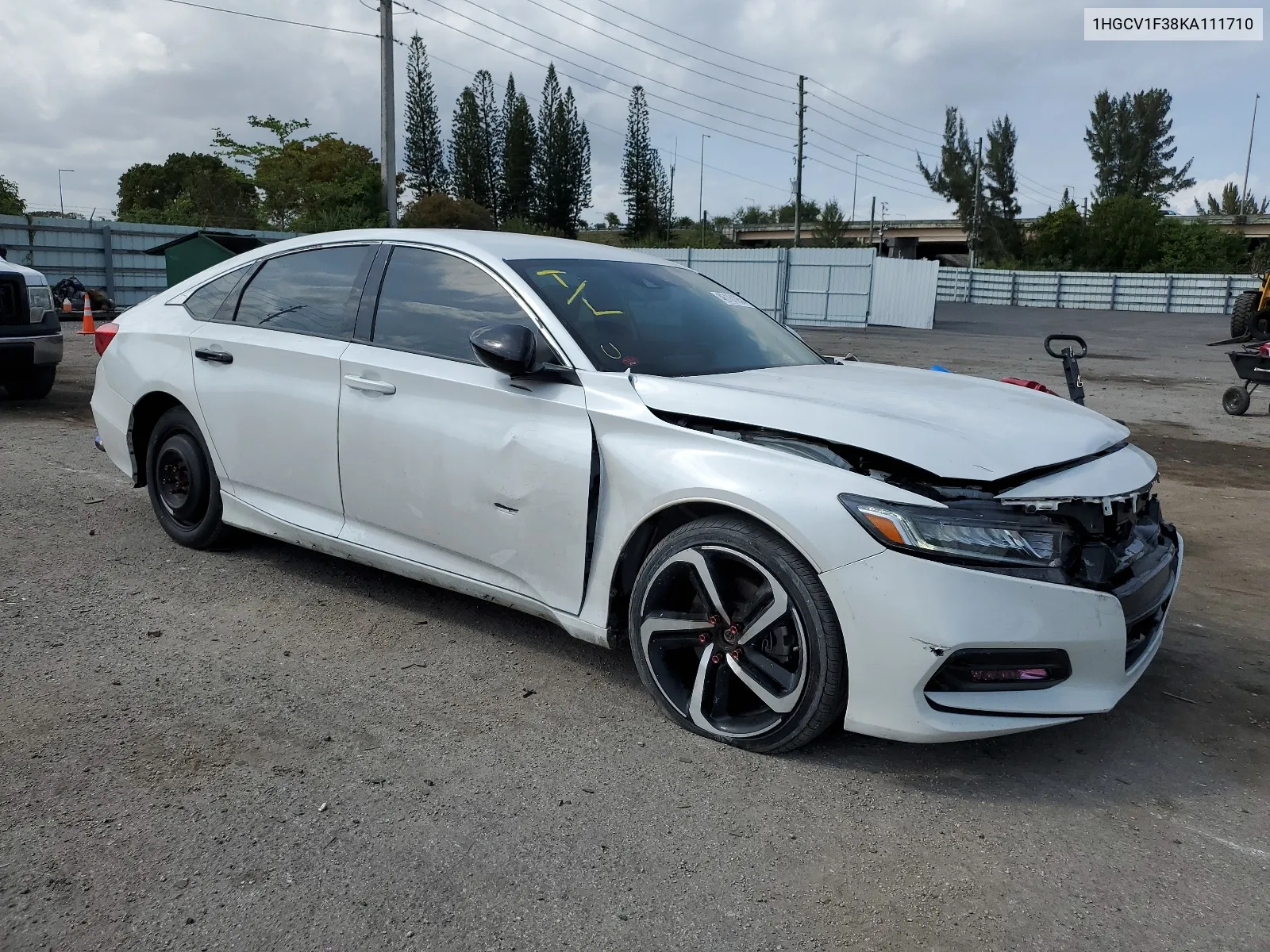 2019 Honda Accord Sport VIN: 1HGCV1F38KA111710 Lot: 46161954