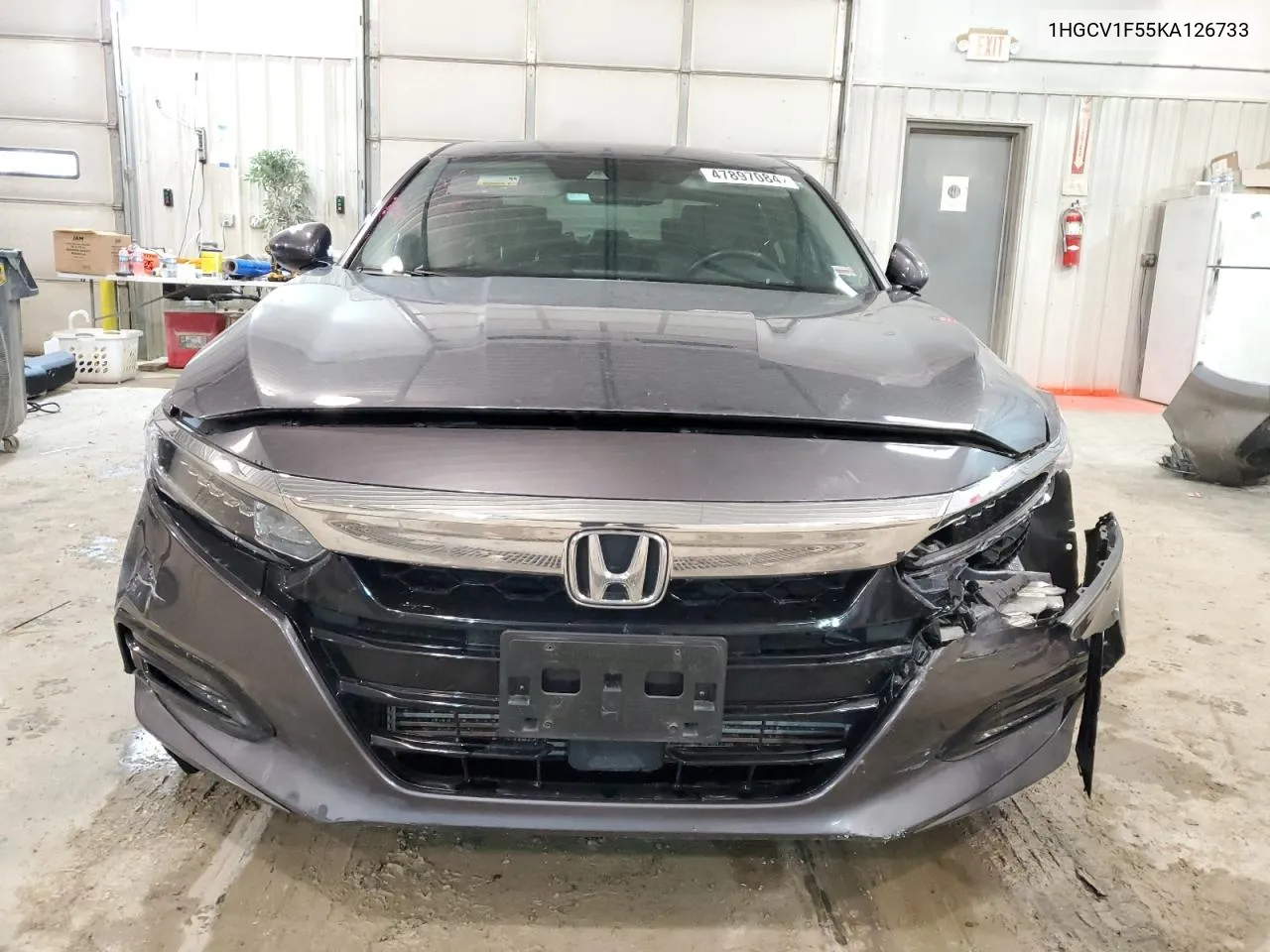 2019 Honda Accord Exl VIN: 1HGCV1F55KA126733 Lot: 47897084