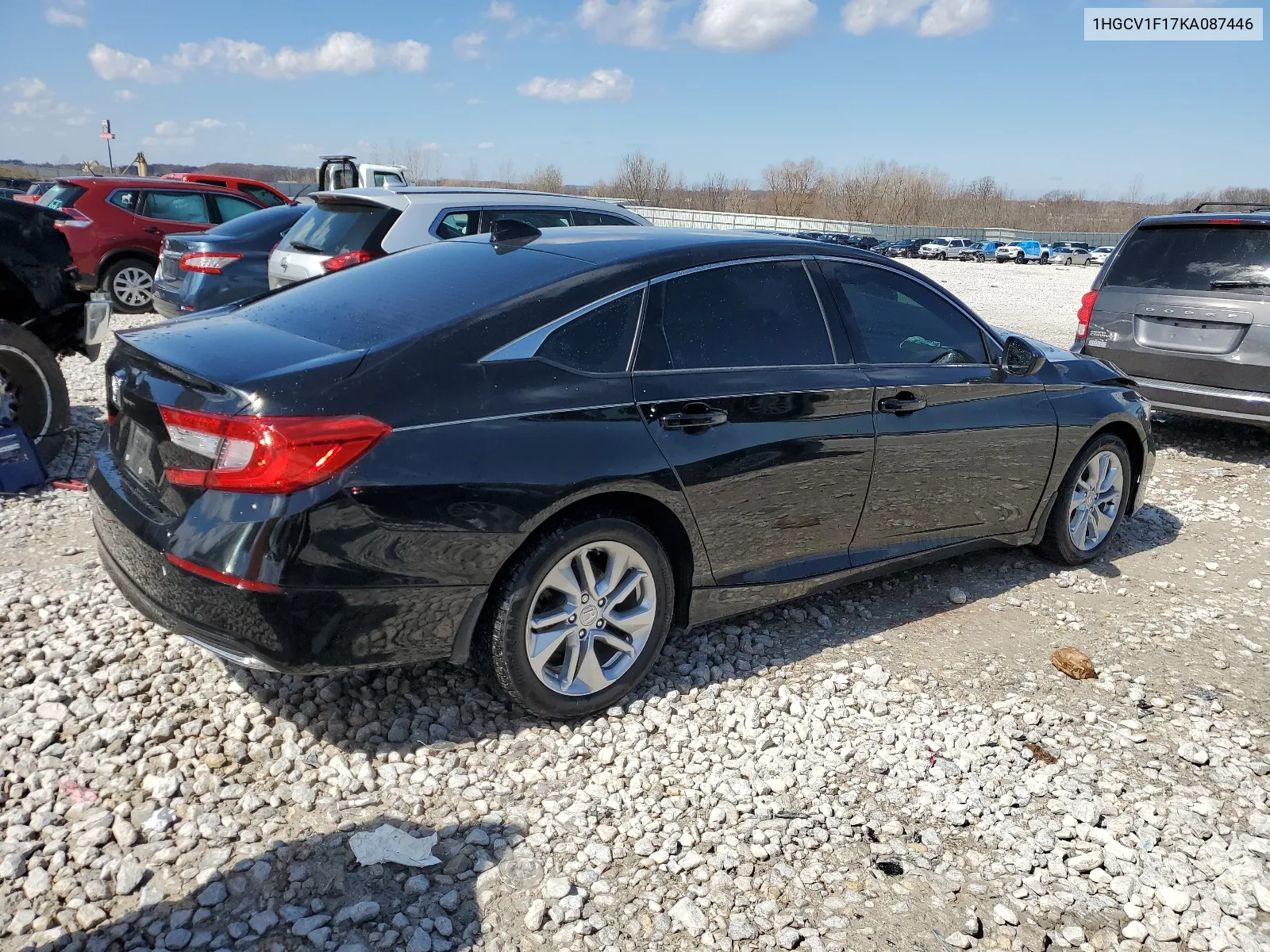 2019 Honda Accord Lx VIN: 1HGCV1F17KA087446 Lot: 48276834