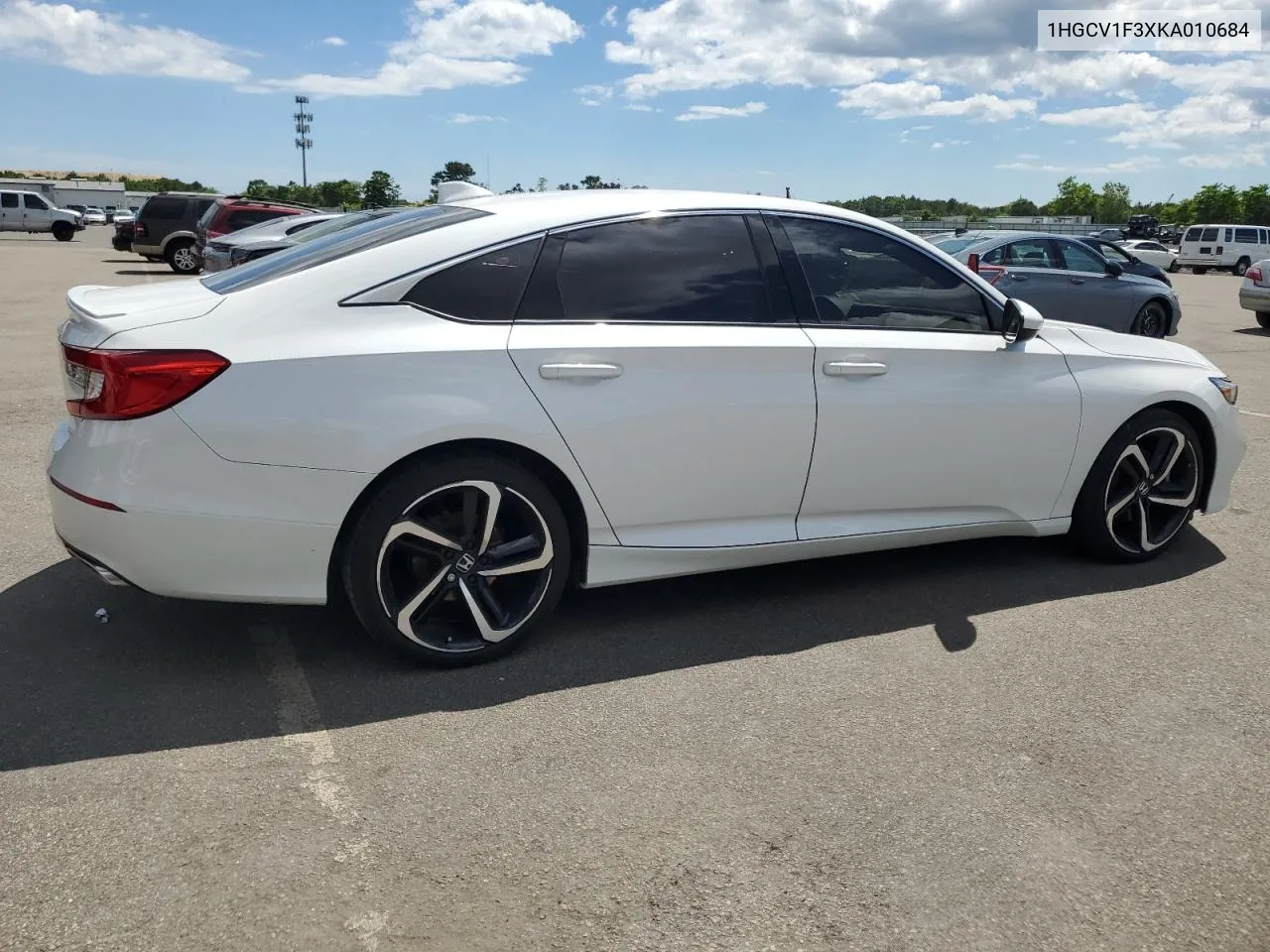 2019 Honda Accord Sport VIN: 1HGCV1F3XKA010684 Lot: 51971804