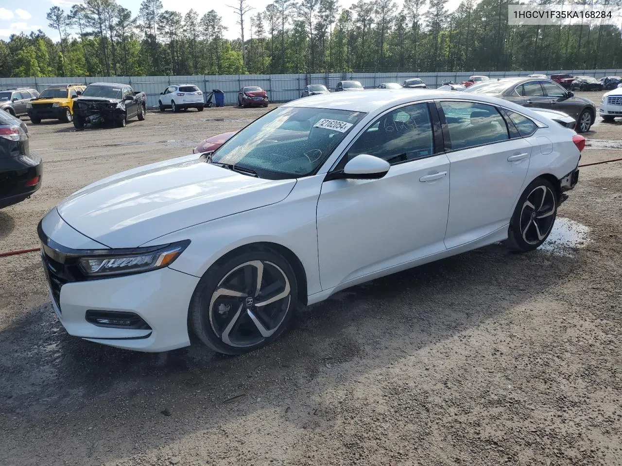 2019 Honda Accord Sport VIN: 1HGCV1F35KA168284 Lot: 52162054