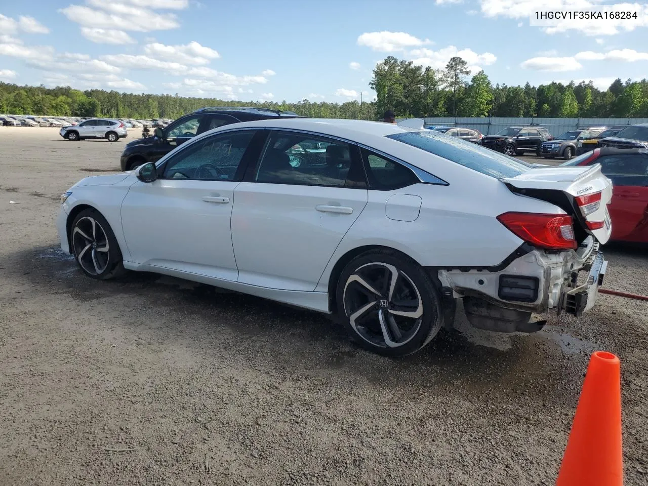 2019 Honda Accord Sport VIN: 1HGCV1F35KA168284 Lot: 52162054