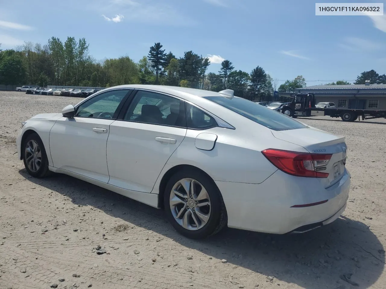 2019 Honda Accord Lx VIN: 1HGCV1F11KA096322 Lot: 54505834