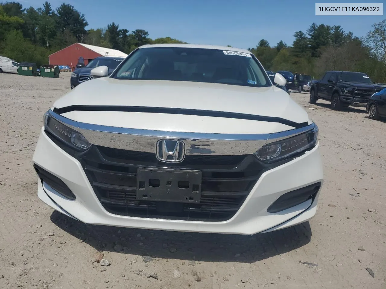 1HGCV1F11KA096322 2019 Honda Accord Lx