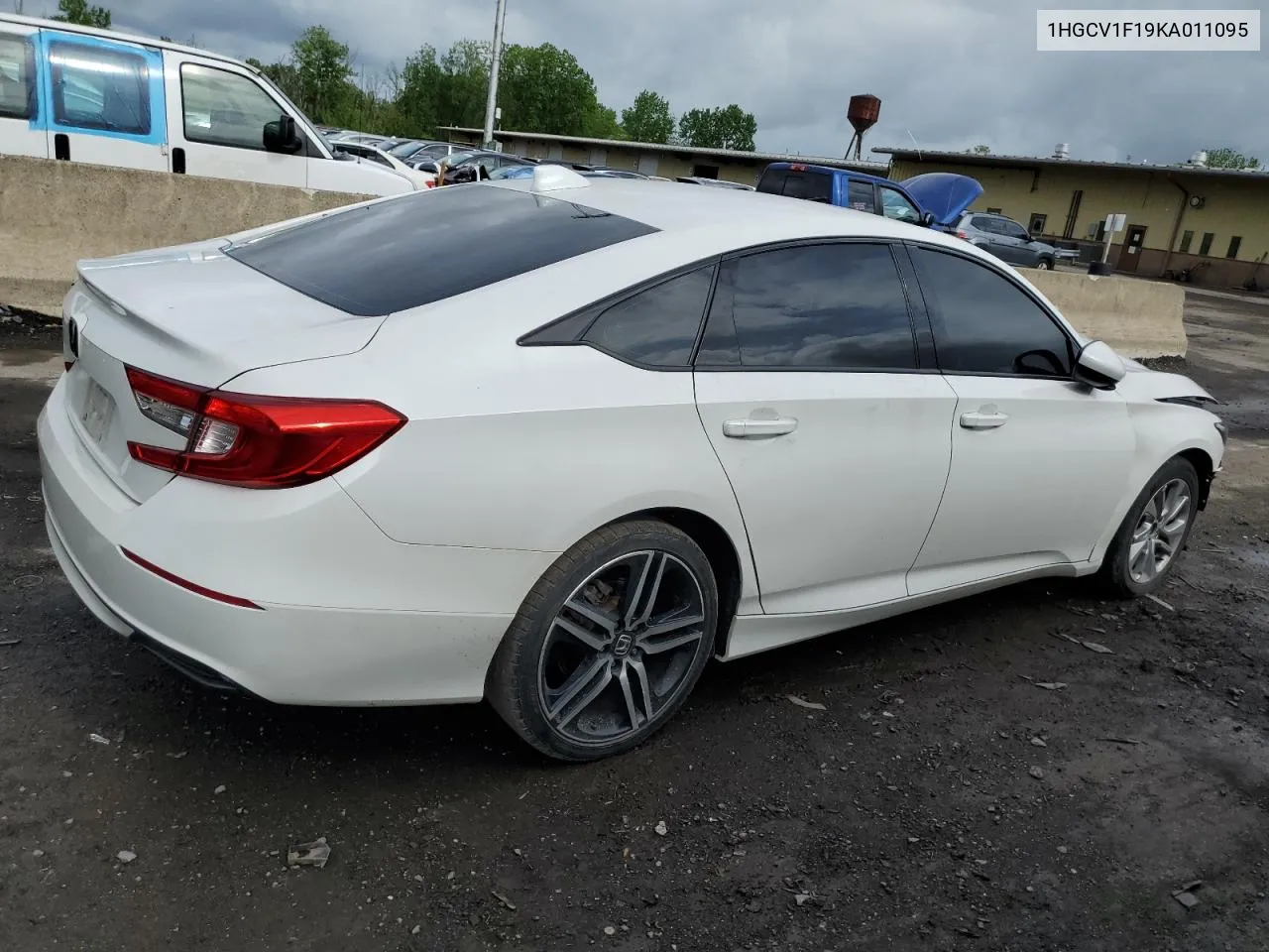 2019 Honda Accord Lx VIN: 1HGCV1F19KA011095 Lot: 54753894