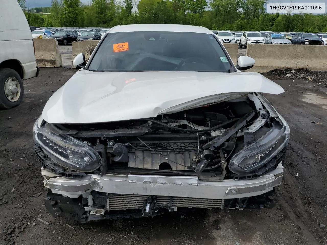 2019 Honda Accord Lx VIN: 1HGCV1F19KA011095 Lot: 54753894