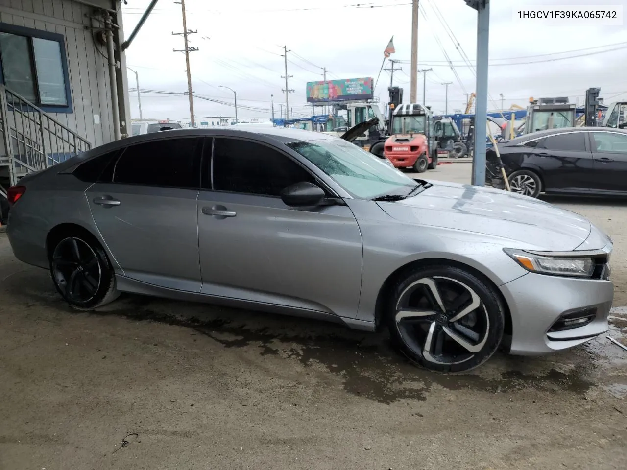 2019 Honda Accord Sport VIN: 1HGCV1F39KA065742 Lot: 54759634