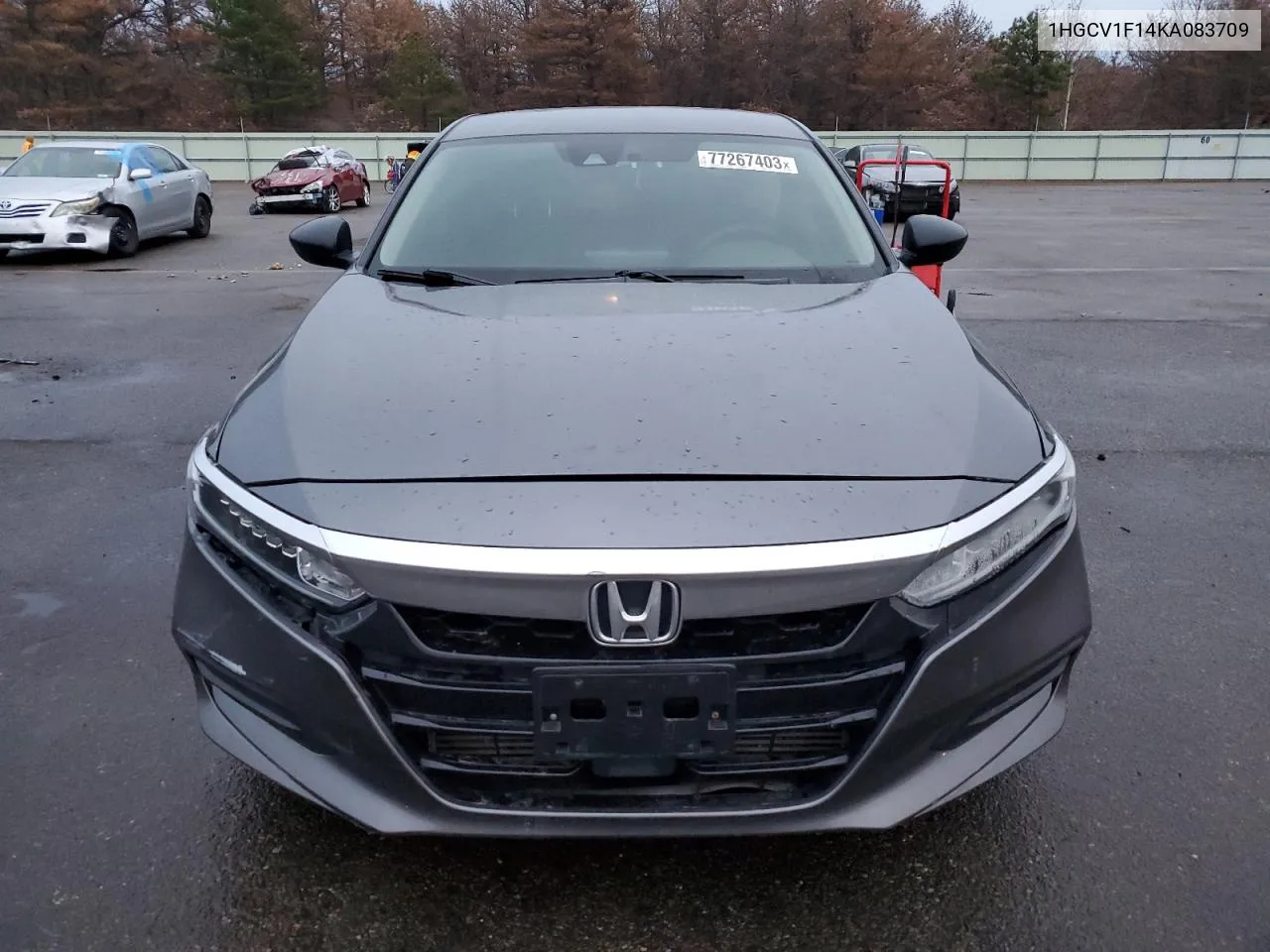 2019 Honda Accord Lx VIN: 1HGCV1F14KA083709 Lot: 55060964