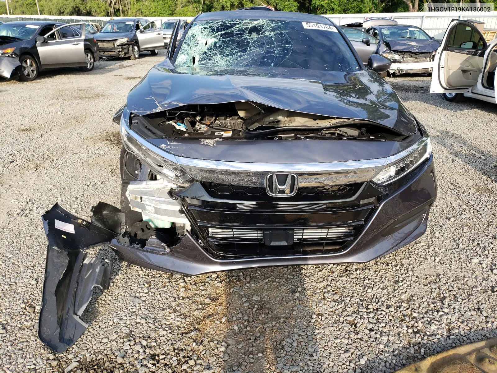 1HGCV1F19KA136002 2019 Honda Accord Lx