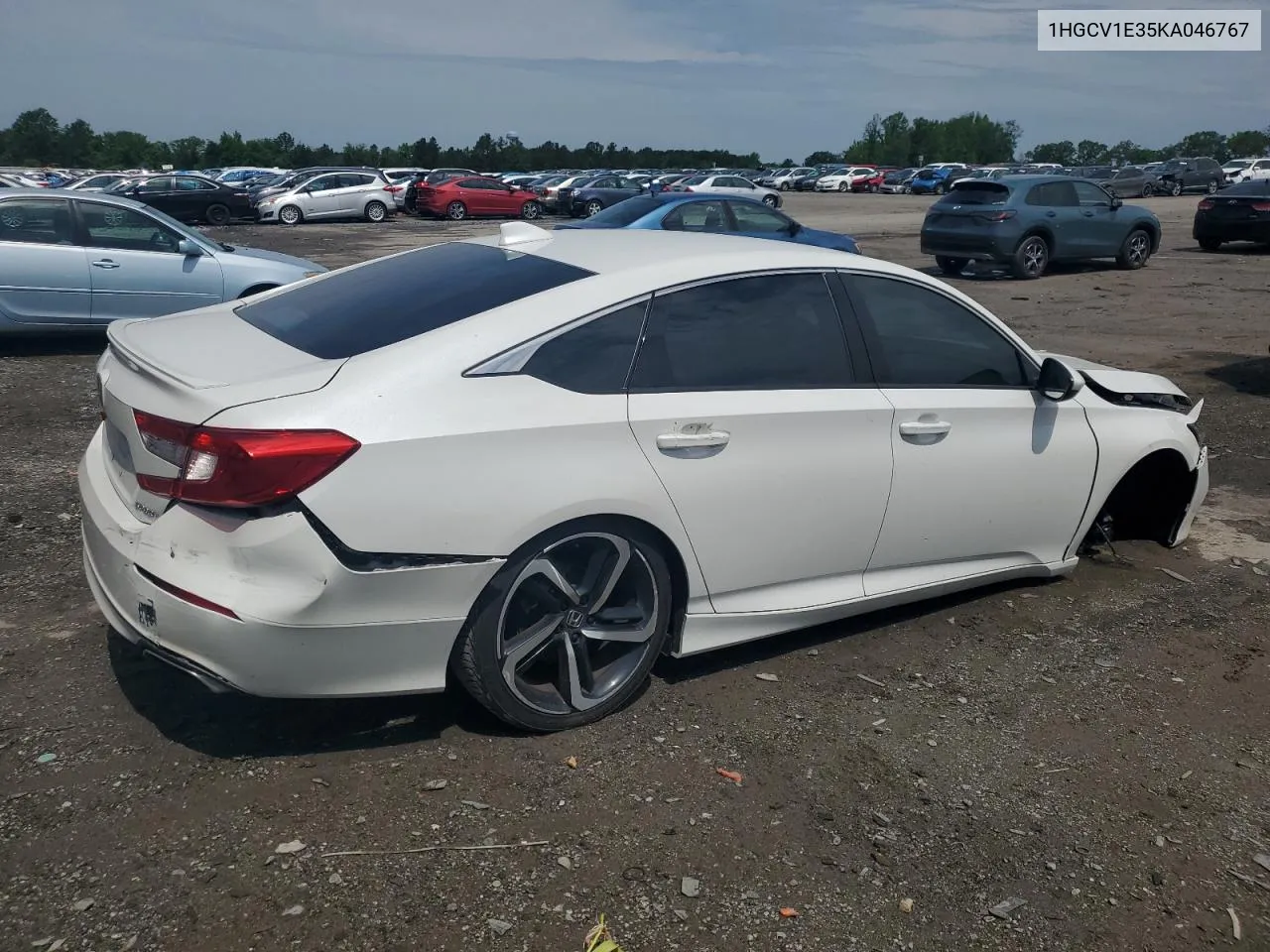 1HGCV1E35KA046767 2019 Honda Accord Sport