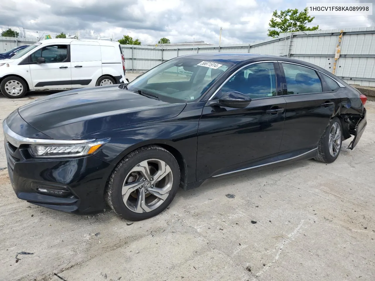 2019 Honda Accord Exl VIN: 1HGCV1F58KA089998 Lot: 56671914