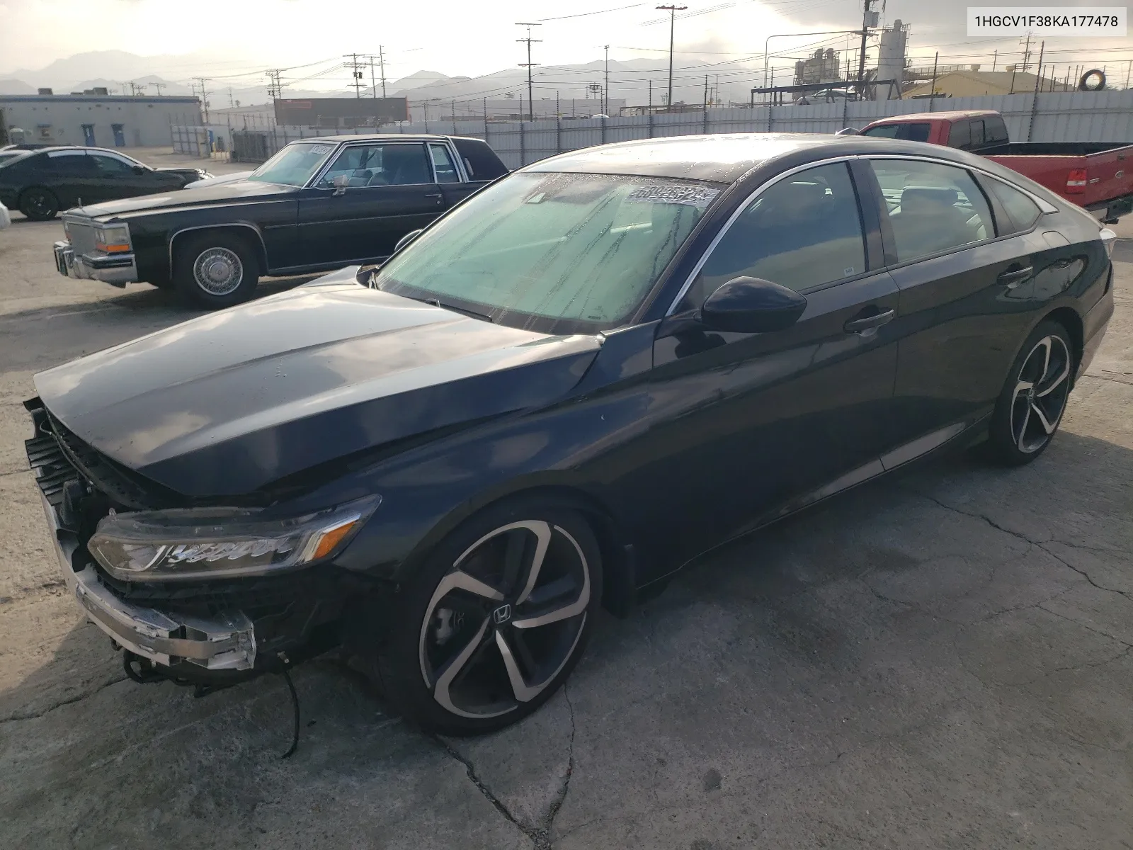 2019 Honda Accord Sport VIN: 1HGCV1F38KA177478 Lot: 68926824