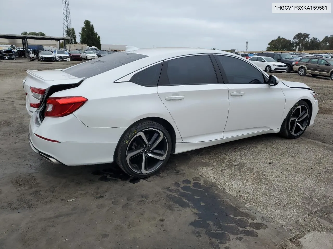 1HGCV1F3XKA159581 2019 Honda Accord Sport